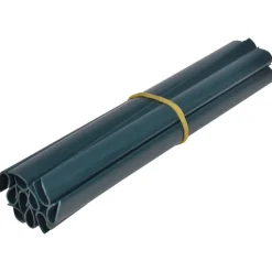vidaXL Insynsskydd för trädgården PVC 70x0,19 m grön