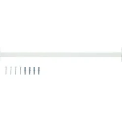 Outlet vidaXL Justerbar fönstersäkerhetsstång 710 - 1200 mm Stål Vit