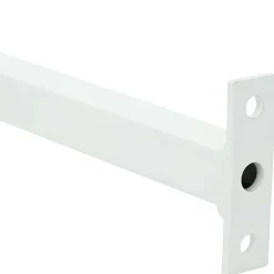 Outlet vidaXL Justerbar fönstersäkerhetsstång 710 - 1200 mm Stål Vit