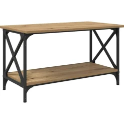 Online vidaXL Kaffeebord 80 x 45 x 45.5 cm Konstruerat trä artisan ek
