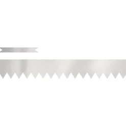 vidaXL Kant för gräsmatta 10 pcs Silver 100 x 0,05 x 15 cm