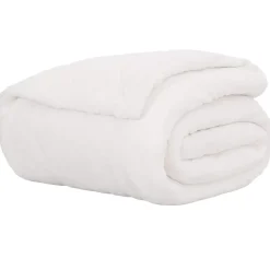 vidaXL Kastfilt Vit 130 x 150 cm Fleece