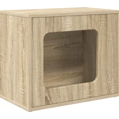 vidaXL Katt hus Sonoma 51 x 30 x 42,5 cm Konstruerat trä