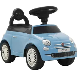 Outlet vidaXL Åkbil Fiat 500 Blå
