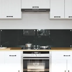 Sale vidaXL Köksskydd 2 pcs 80 x 40 cm härdat glas Mörkgrå
