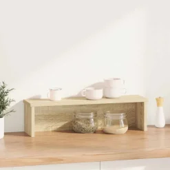 Online vidaXL Köksställ stapelbara sonoma-ek 50x15x16 cm konstruerat trä Sonoma ek