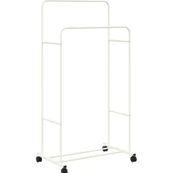 Online vidaXL Klädhängare Enfärgad 80 x 53 x 156 cm Vit