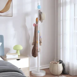 New vidaXL Klädställning 172 cm pulverlackerat järn Vit