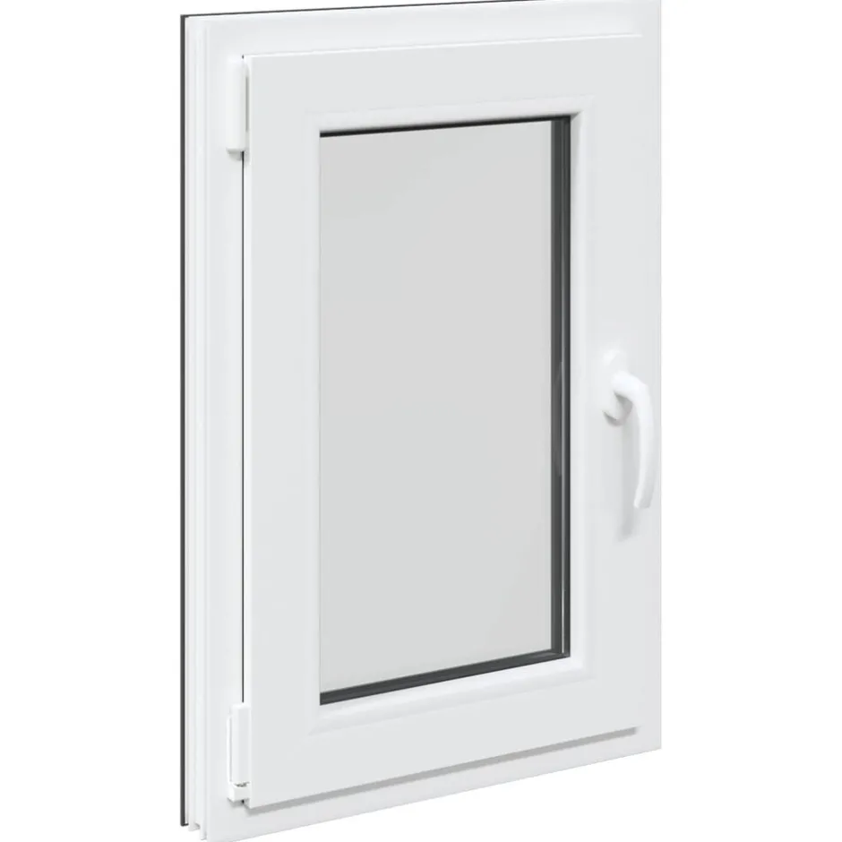Sale vidaXL Källarfönster RISOR 50 x 75 cm PVC och glas Antracit