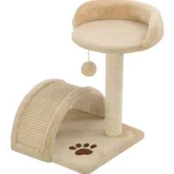 vidaXL Klösträd med sisalpelare 40 cm beige och brun