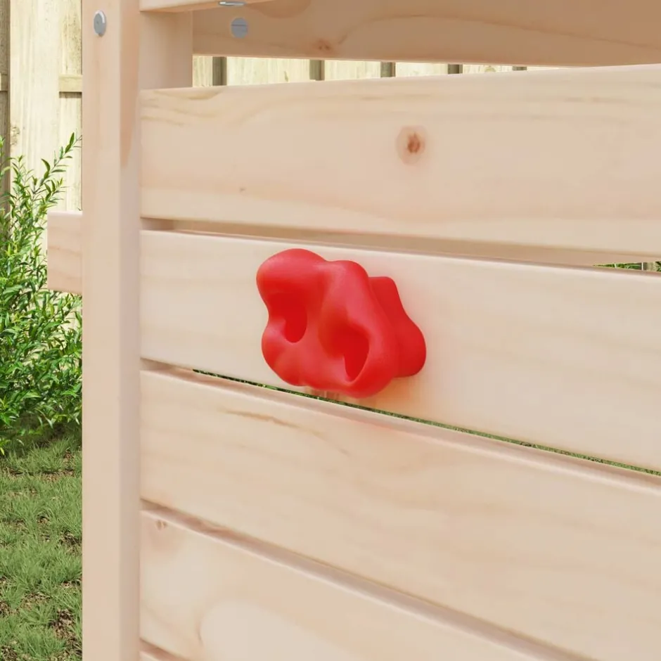 Sale vidaXL Klätterhandtag 2 pcs 100 x 67 x 43 mm PP Röd