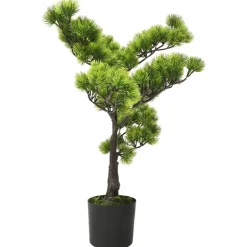 Clearance vidaXL Konstgjort bonsaiträd i kruka tall 60 cm grön Mörkgrön