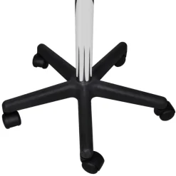 vidaXL Kontorspall vit