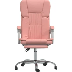 New vidaXL Kontorsstol konstläder Rosa