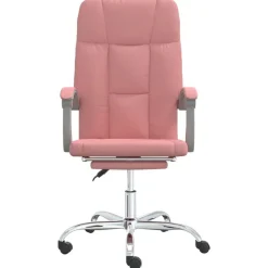 Online vidaXL Kontorsstol konstläder Rosa