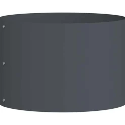 vidaXL Krukring Antracit 30 x 30 x 20 cm Kallvalsat stål