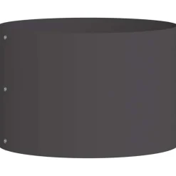 Outlet vidaXL Krukring 30 x 30 x 20 cm Kallvalsat stål Svart