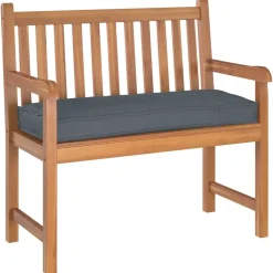 vidaXL Kudde Antracit 100 x 40 x 8 cm Oxford Tyg