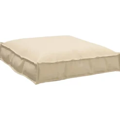 vidaXL Kudde Beige 70 x 70 x 12 cm Oxford Tyg