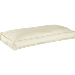 vidaXL Kudde Kräm 120 x 60 x 12 cm Oxford Tyg