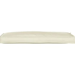 vidaXL Kudde Kräm 110 x 40 x 8 cm Oxford Tyg