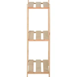 vidaXL Lagerhylla 3 hyllplan 80x28,5x90 cm massiv furu