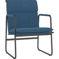 vidaXL Loungestol blå 55x64x80 cm tyg