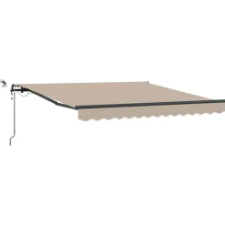 Sale vidaXL Markis tyg med 300 x 250 cm Polyester Beige