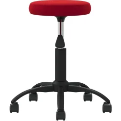 vidaXL Massagepall vinröd sammet
