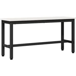 Sale vidaXL Matbänk 100 x 32,5 x 49 cm Massivt furuträ Vit