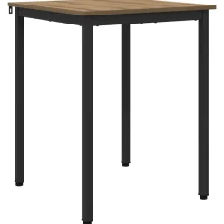 Outlet vidaXL Matbord 60 x 60 x 75 cm METALL artisan ek
