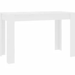 Best vidaXL Matbord 120x60x76 cm konstruerat trä Vit