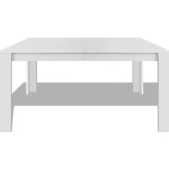 Online vidaXL Matbord 140x80x75 cm Vit