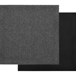 vidaXL Matta 20 pcs Antracit 50 x 50 cm 100% Polypropen