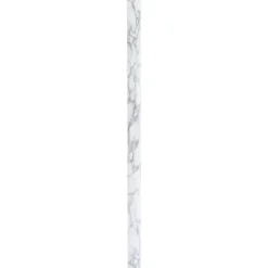vidaXL Möbeldekal självhäftande vit marmor 90x500 cm PVC