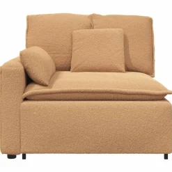 Sale vidaXL Modulär soffa armstödsändmodul med dynor 100 cm Beige