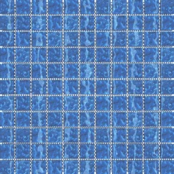 Clearance vidaXL Mosaikplattor 11 pcs 50 x 50 cm Glas Blå