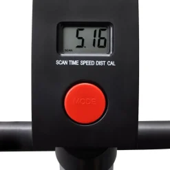 Discount vidaXL Motionscykel med sadel Svart