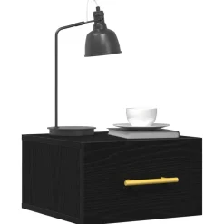 Sale vidaXL Nattduksbord 35 x 35 x 20 cm Konstruerat trä Svart ek