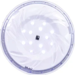 vidaXL Nedsänkbar flytande poollampa med fjärrkontroll vit