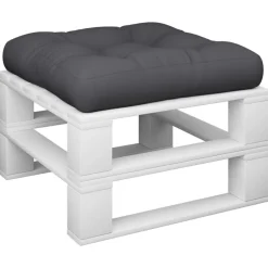 Sale vidaXL Palldyna 50x50x12 cm tyg Svart
