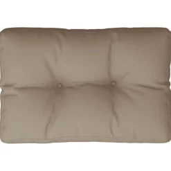Discount vidaXL Palldyna 50x40x12 cm tyg Taupe