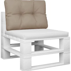 Discount vidaXL Palldyna 50x40x12 cm tyg Taupe