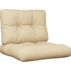 Clearance vidaXL Palldynor 2 st tyg Beige