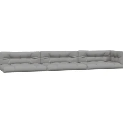 Outlet vidaXL Palldynor 7 st tyg Grå