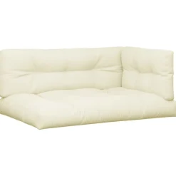 Hot vidaXL Palldynor 5 st gräddvit tyg Kräm