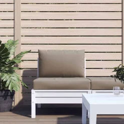 vidaXL Palldynor 2 st taupe oxfordtyg