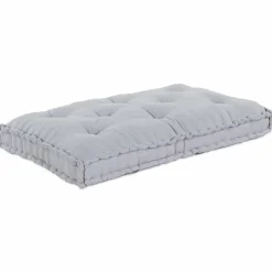 New vidaXL Pallettsoffa Kudde 120 x 80 x 12 cm Tyg Grå