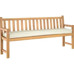 vidaXL Pallkudde 180 x 40 x 8 cm Oxford Tyg Kräm