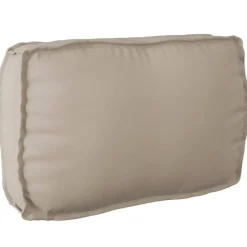 vidaXL Pallkuddset 2 pcs Taupe Oxford Tyg